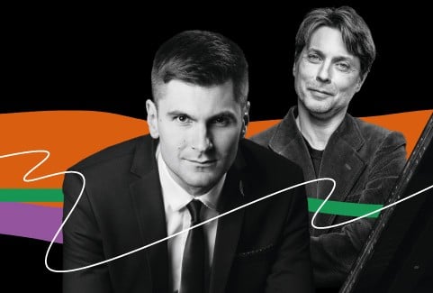 Изображение спектакля "LNSO, VESTARDS ŠIMKUS UN BĒTHOVENA TREŠĀ"