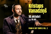 Meklēšanas rezultāta izrādes "KRISTAPS VANADZIŅŠ | PIANO IS MY TEMPLE! VOL. 2" attels