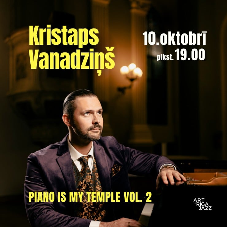 Изображение спектакля "KRISTAPS VANADZIŅŠ | PIANO IS MY TEMPLE! VOL. 2"