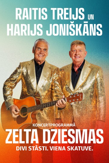 Meklēšanas rezultāta izrādes "Zelta dziesmas. Divi stāsti. Viena skatuve." attels