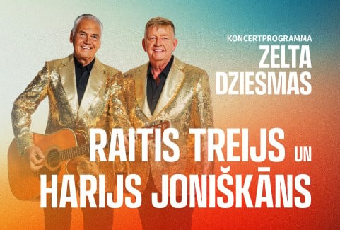 Изображение спектакля "Zelta dziesmas. Divi stāsti. Viena skatuve"