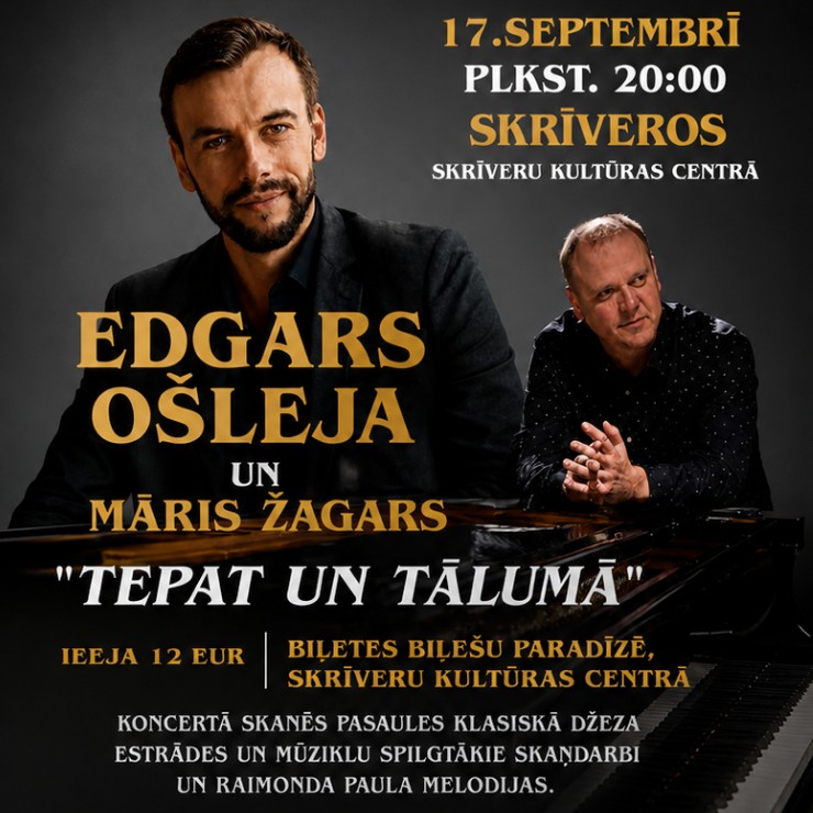 Image of the event "Edgars Ošleja un Māris Žagars “Tepat un tālumā”"
