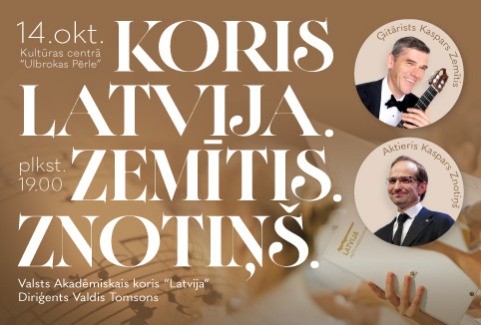 Изображение спектакля "Koncerts “Valsts akadēmiskais koris LATVIJA. ZEMĪTIS. ZNOTIŅŠ”"
