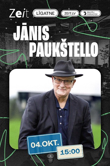 Meklēšanas rezultāta izrādes "Jānis Paukštello | Zeit Radošais Kvartāls" attels