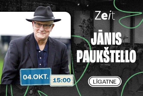 Изображение спектакля "Jānis Paukštello | Zeit Radošais Kvartāls"
