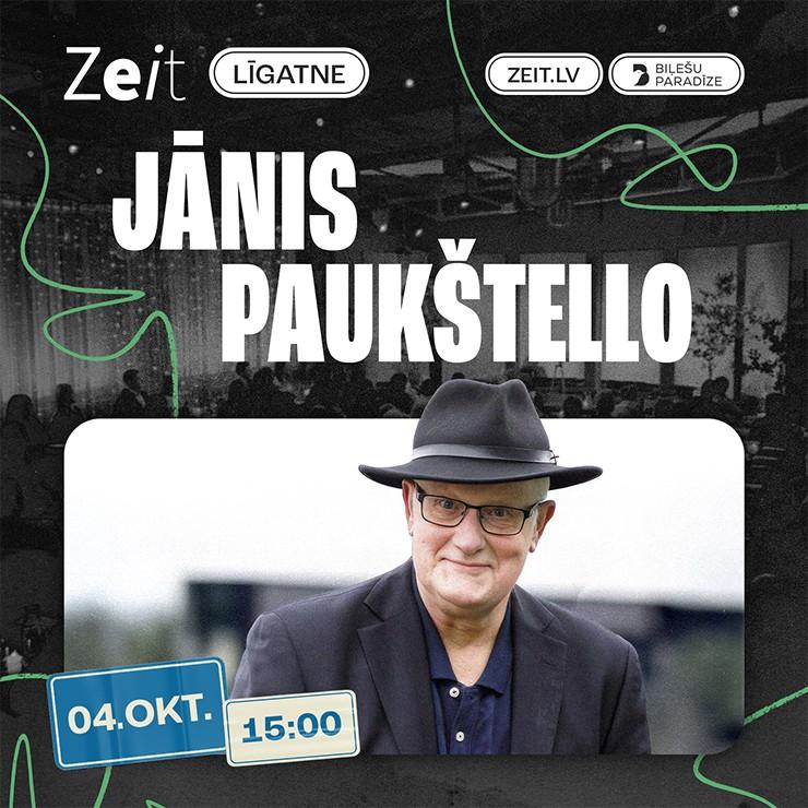 Image of the event "Jānis Paukštello | Zeit Radošais Kvartāls"
