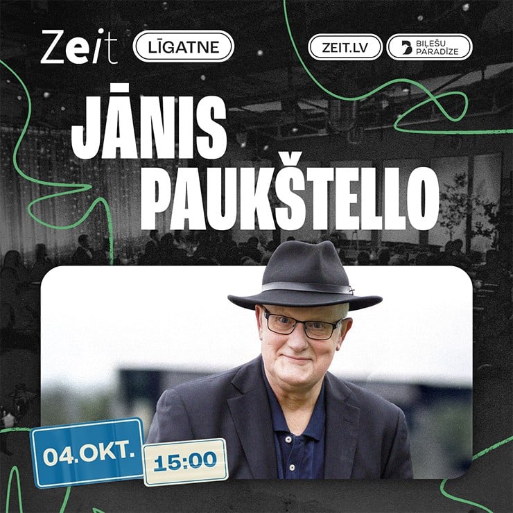 Изображение спектакля "Jānis Paukštello | Zeit Radošais Kvartāls"