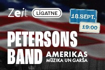 Meklēšanas rezultāta izrādes "AMERIKAS MŪZIKAS UN GARŠAS VAKARS | PETERSONS BAND" attels