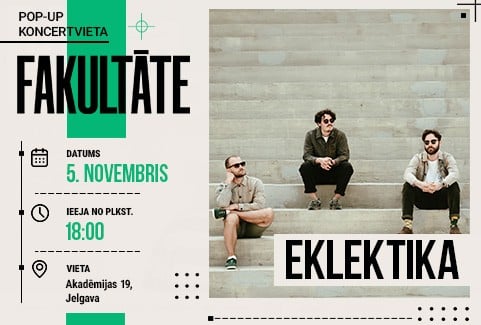 Izrādes "EKLEKTIKA @ FAKULTĀTE" attels