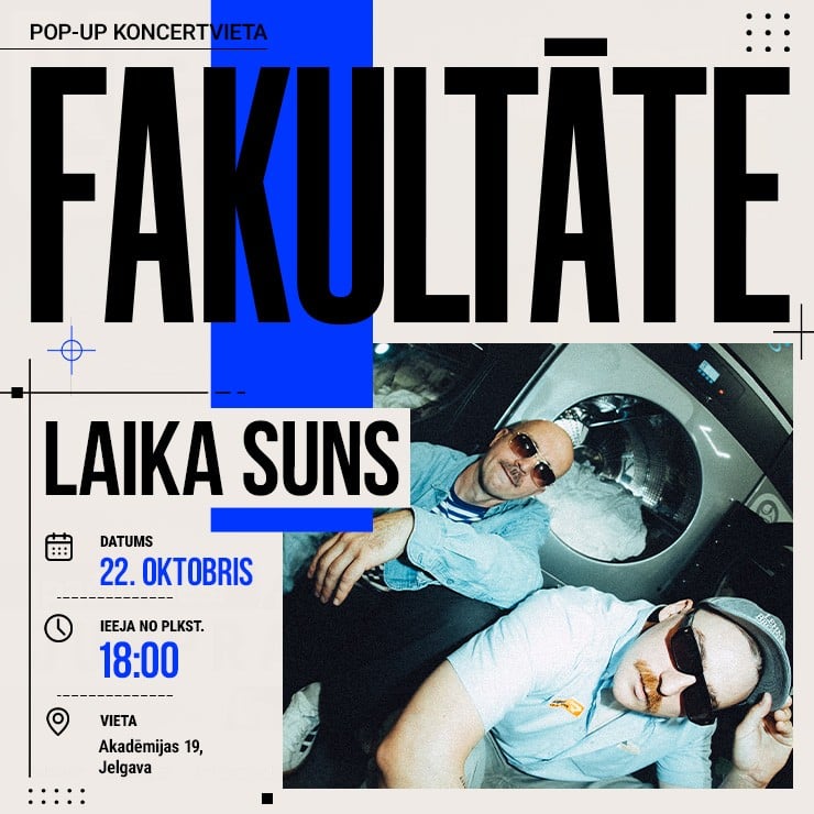 Izrādes "LAIKA SUNS @ FAKULTĀTE" attels