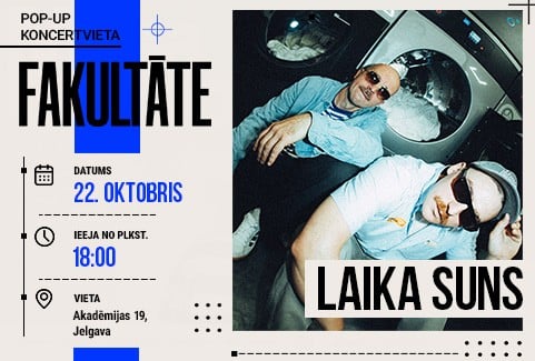 Izrādes "LAIKA SUNS @ FAKULTĀTE" attels