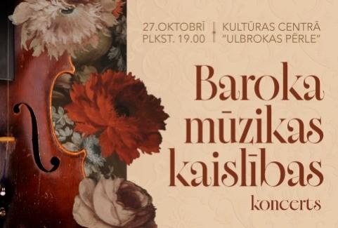Image of the event "Koncertuzvedums “Baroka mūzikas kaislības”"