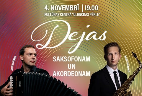 Изображение спектакля "“Dejas saksofonam un akordeonam”, koncerts"