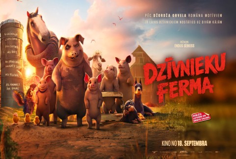 Изображение спектакля "KINO / DZĪVNIEKU FERMA/"