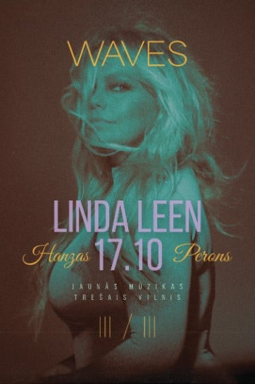 Изображение мероприятия "LINDA LEEN – jaunās mūzikas TREŠAIS VILNIS" из результатов поиска