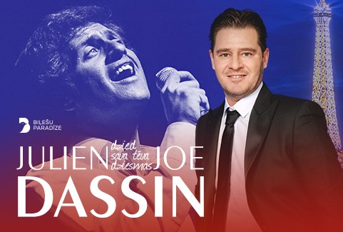 Изображение спектакля "Julien Dassin: muzikāls ceļojums Joe Dassin pasaulē"