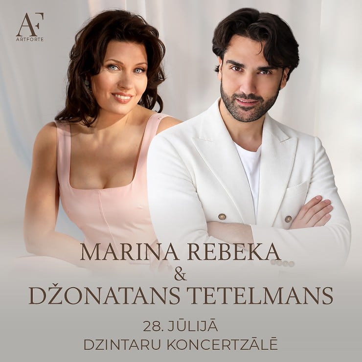 Изображение спектакля "Marina Rebeka un Džonatans Tetelmans"