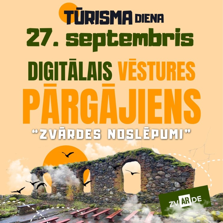 Image of the event "Digitālais pārgājiens "Zvārdes noslēpumi""