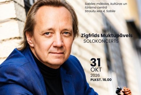 Image of the event "Zigfrīds Muktupāvels SOLOKONCERTS | 3. Starptautiskā Sabiles stīgu festivāla noslēguma koncerts"