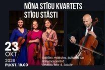 Meklēšanas rezultāta izrādes "NŌNA Stīgu kvartets “Stīgu stāsti” | 3. Starptautiskā Sabiles stīgu festivāla otrais koncerts" attels