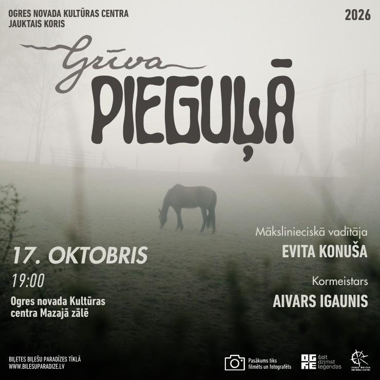 Izrādes "Jauktā kora GRĪVA koncerts PIEGUĻĀ" attels