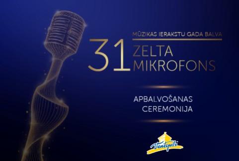 Izrādes "ZELTA MIKROFONS 31 apbalvošanas ceremonija" attels