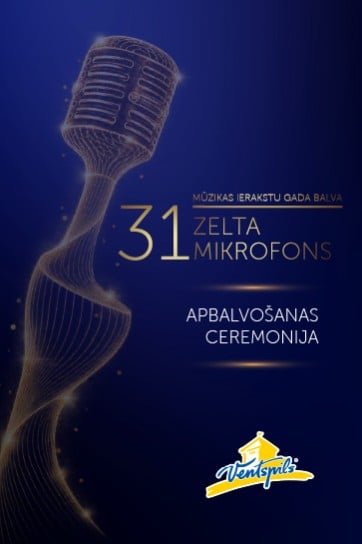 Meklēšanas rezultāta izrādes "ZELTA MIKROFONS 31 apbalvošanas ceremonija" attels