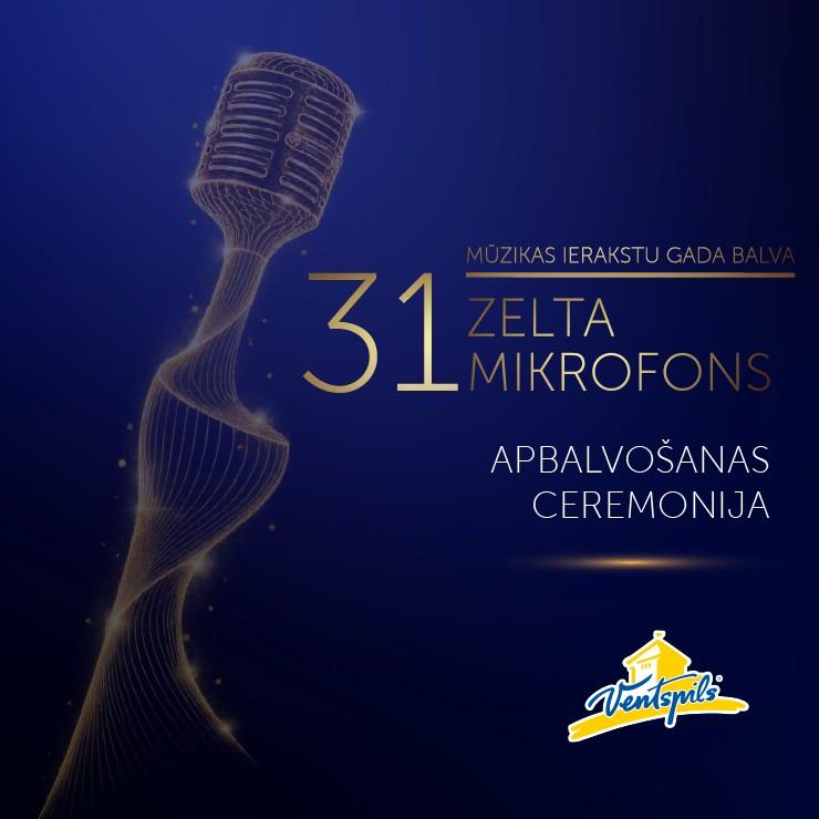 Izrādes "ZELTA MIKROFONS 31 apbalvošanas ceremonija" attels