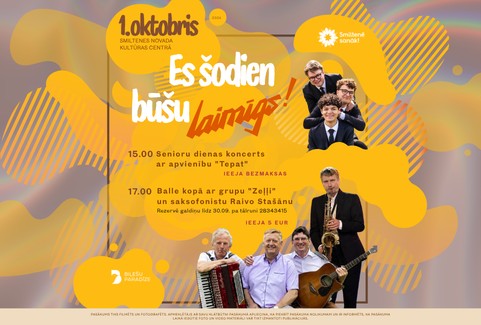 Изображение спектакля "Senioru dienas balle "Es šodien būšu laimīgs!""