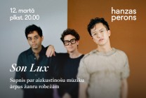 Meklēšanas rezultāta izrādes "Son Lux. Koncerts Hanzas peronā" attels