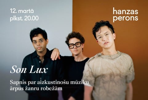 Izrādes "Son Lux. Koncerts Hanzas peronā" attels