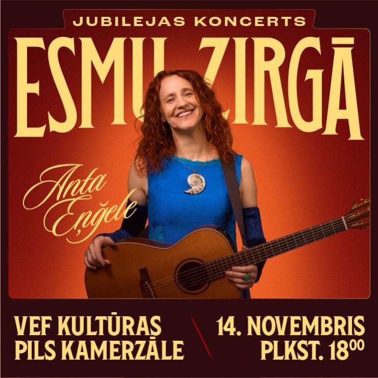 Изображение спектакля "ESMU ZIRGĀ! Rīgā | Antas Eņģeles jubilejas koncerts"