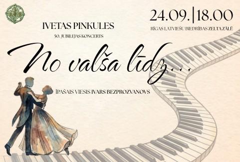 Izrādes "Pianistes Ivetas Pinkules 50. jubilejas koncerts “No valša līdz…”" attels