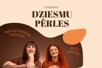 Meklēšanas rezultāta izrādes "Koncerts DZIESMU PĒRLES Ķegumā | Anta Eņģele & Melisa Debora Kaškura" attels