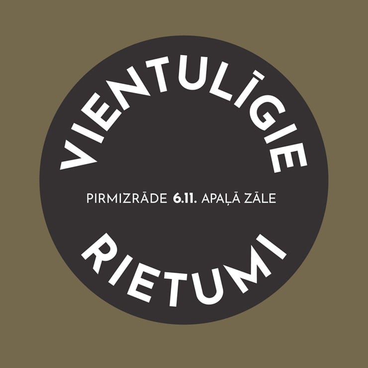 Izrādes "VIENTULĪGIE RIETUMI" attels