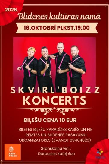 Meklēšanas rezultāta izrādes "SKVIRL' BOIZZ koncerts" attels