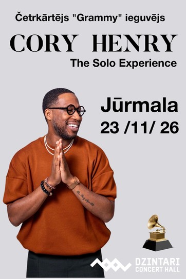 Meklēšanas rezultāta izrādes "Cory Henry: "Music from the Heart"" attels
