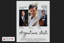 Изображение мероприятия "Koncertprogramma  “ARGENTĪNAS STĀSTI”" из результатов поиска