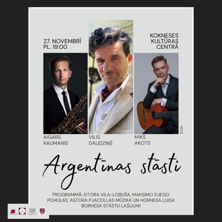 Изображение спектакля "Koncertprogramma “ARGENTĪNAS STĀSTI”"