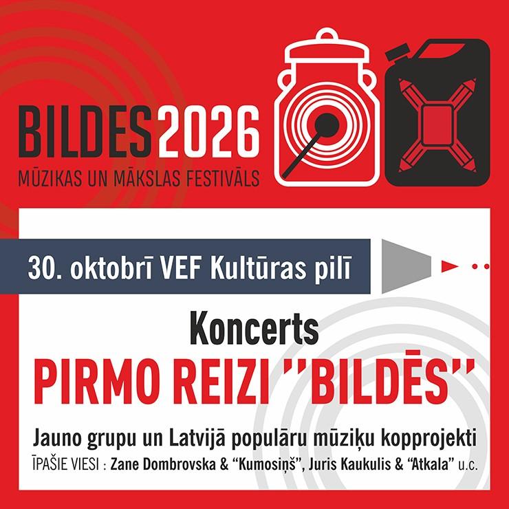 Изображение спектакля "BILDES 2026 | Koncerts “PIRMOREIZ “BILDĒS””"