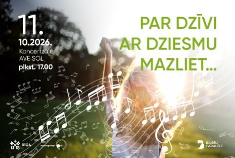 Image of the event "PAR DZĪVI AR DZIESMU MAZLIET"