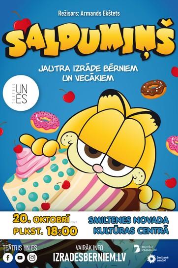 Meklēšanas rezultāta izrādes "SALDUMIŅŠ / izrāde bērniem" attels