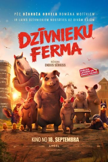 Изображение мероприятия "Kinoseanss | DZĪVNIEKU FERMA" из результатов поиска