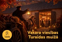 Meklēšanas rezultāta izrādes "Gastronomisks piedzīvojums. Vakara viesības Turaidas muižā. Leģendu nakts" attels