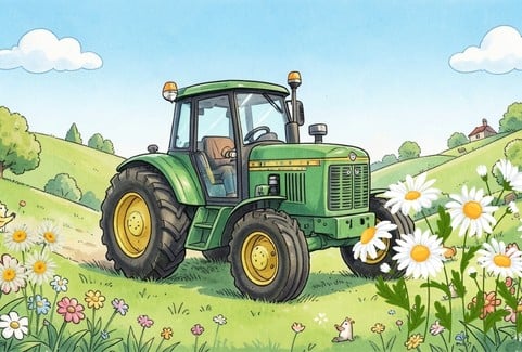Izrādes "Patiešām maziņiem. Brumm, brumm, auto brauc" attels