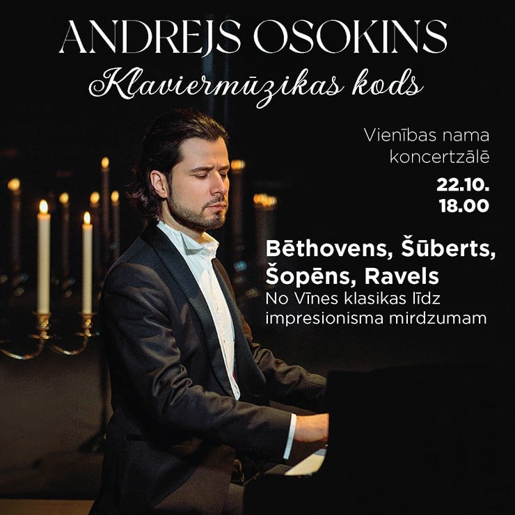 Изображение спектакля "ANDREJS OSOKINS | Klaviermūzikas kods"
