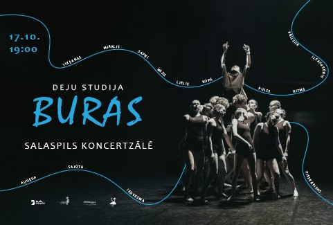 Izrādes "Deju studija BURAS Salaspils koncertzālē" attels