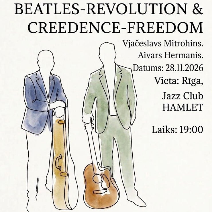 Изображение спектакля "BEATLES-REVOLUTION & CREEDENCE-FREEDOM"