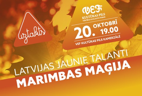Изображение спектакля "MARIMBAS  MAĢIJA. Martina Heislera solokoncerts | Koncertcikls “UZTAKTS. Latvijas jaunie talanti”"