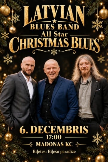 Meklēšanas rezultāta izrādes "Latvian Blues Band All star Christmas Blues" attels
